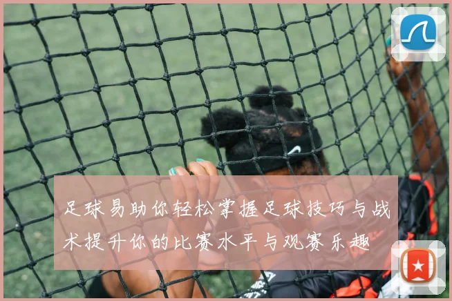 足球易助你轻松掌握足球技巧与战术提升你的比赛水平与观赛乐趣