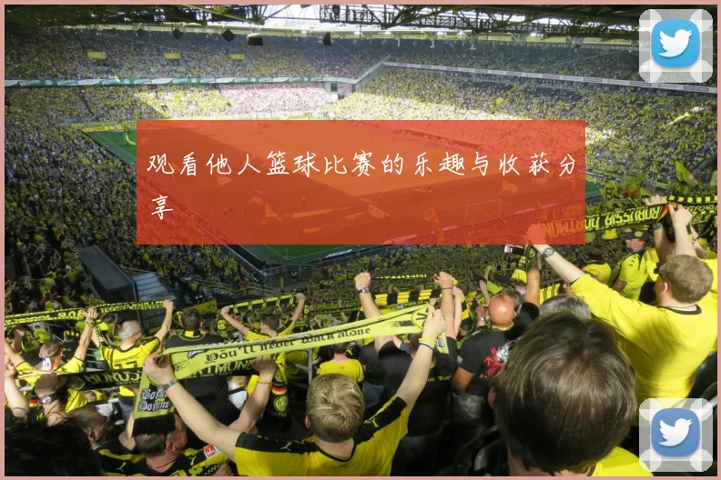 观看他人篮球比赛的乐趣与收获分享